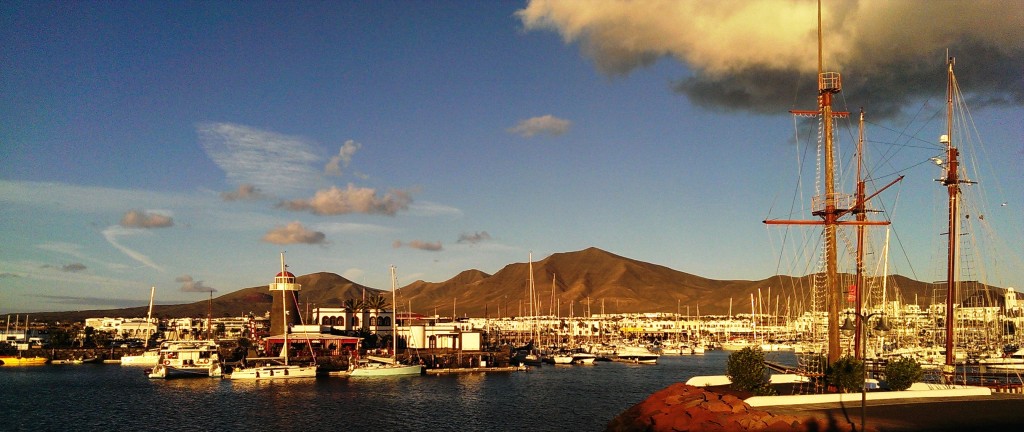 Yacht Sailing in Marina Rubicon Lanzarote