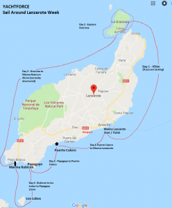 Canaries Yacht Charter Around Lanzarote 