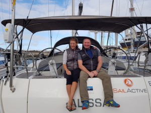 Regular Yachtforce First Mates Vikki & Chris