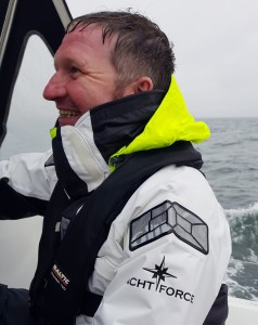 Christian First Mate in Gill OS2 Wet Weather Gear